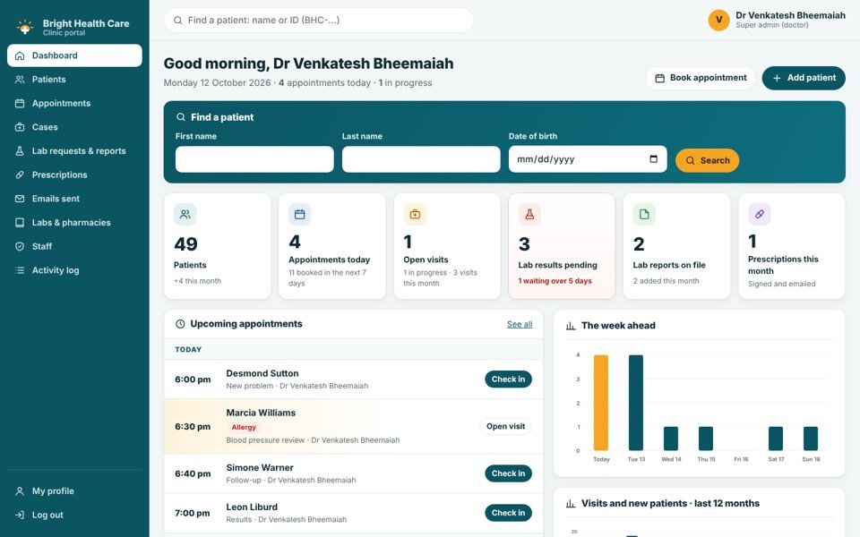 Bright Health Care screenshot